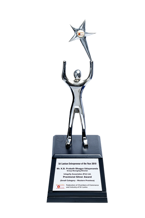Provincial Silver Award Sri Lanka Entrepreneur of the Year 2019 - 2021