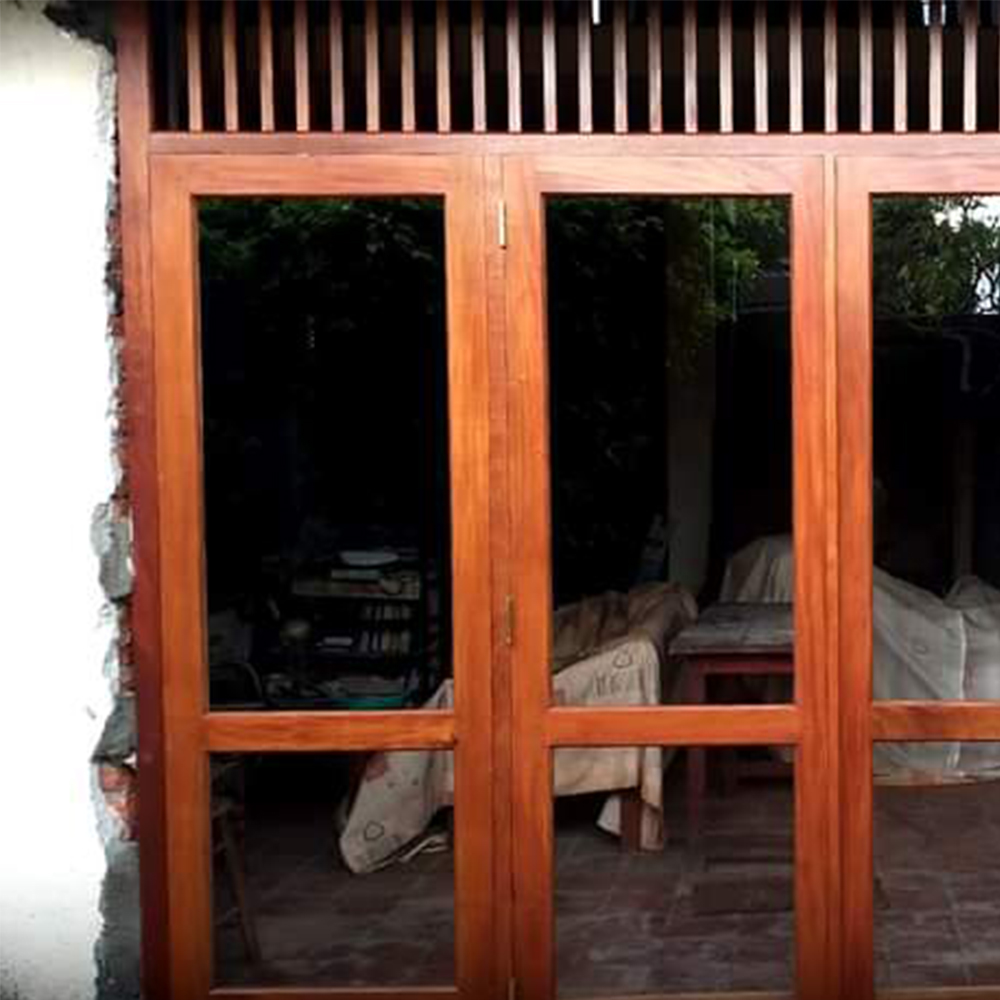 Wooden Window Work - Location : Rajagiriya